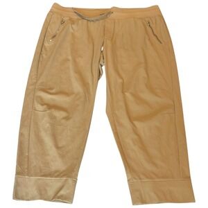 Athleta Trekkie North Jogger Tan Plus Size 18 Stretch Active Travel Athleisure